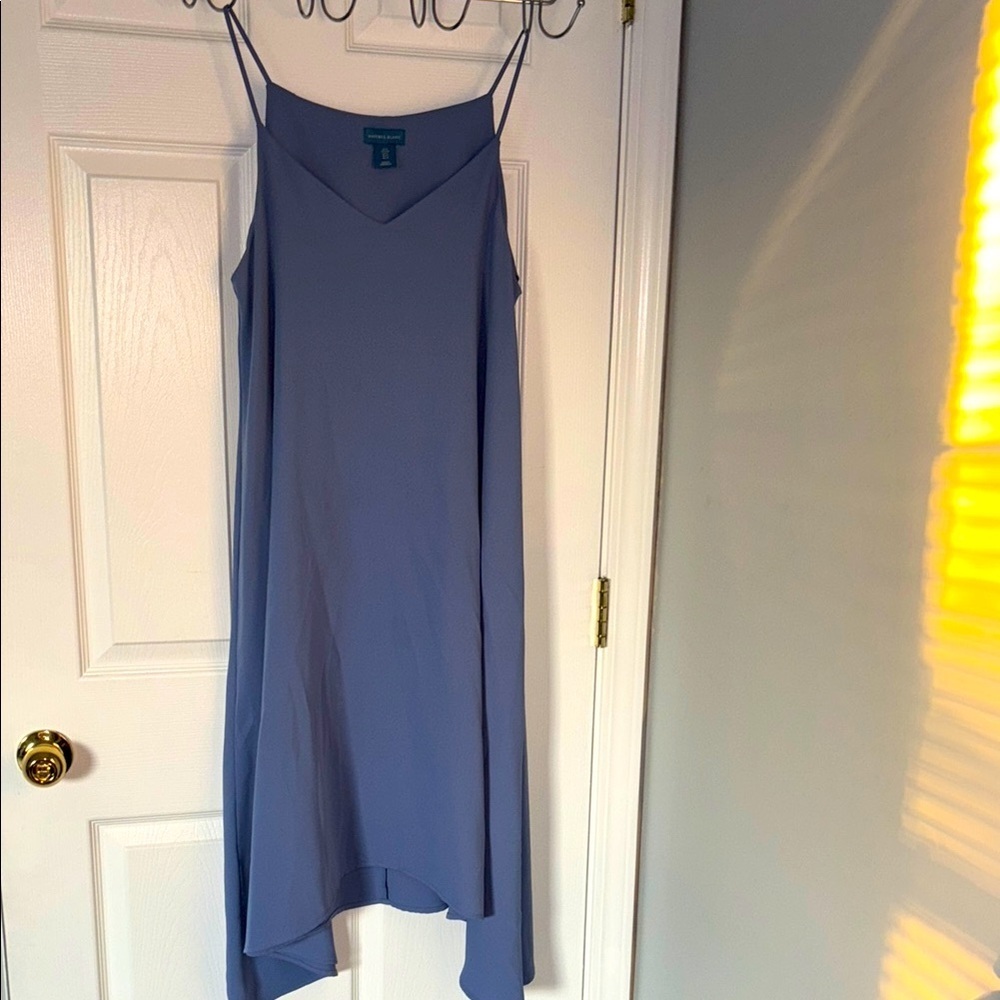 Blue Spaghetti Strap Dress